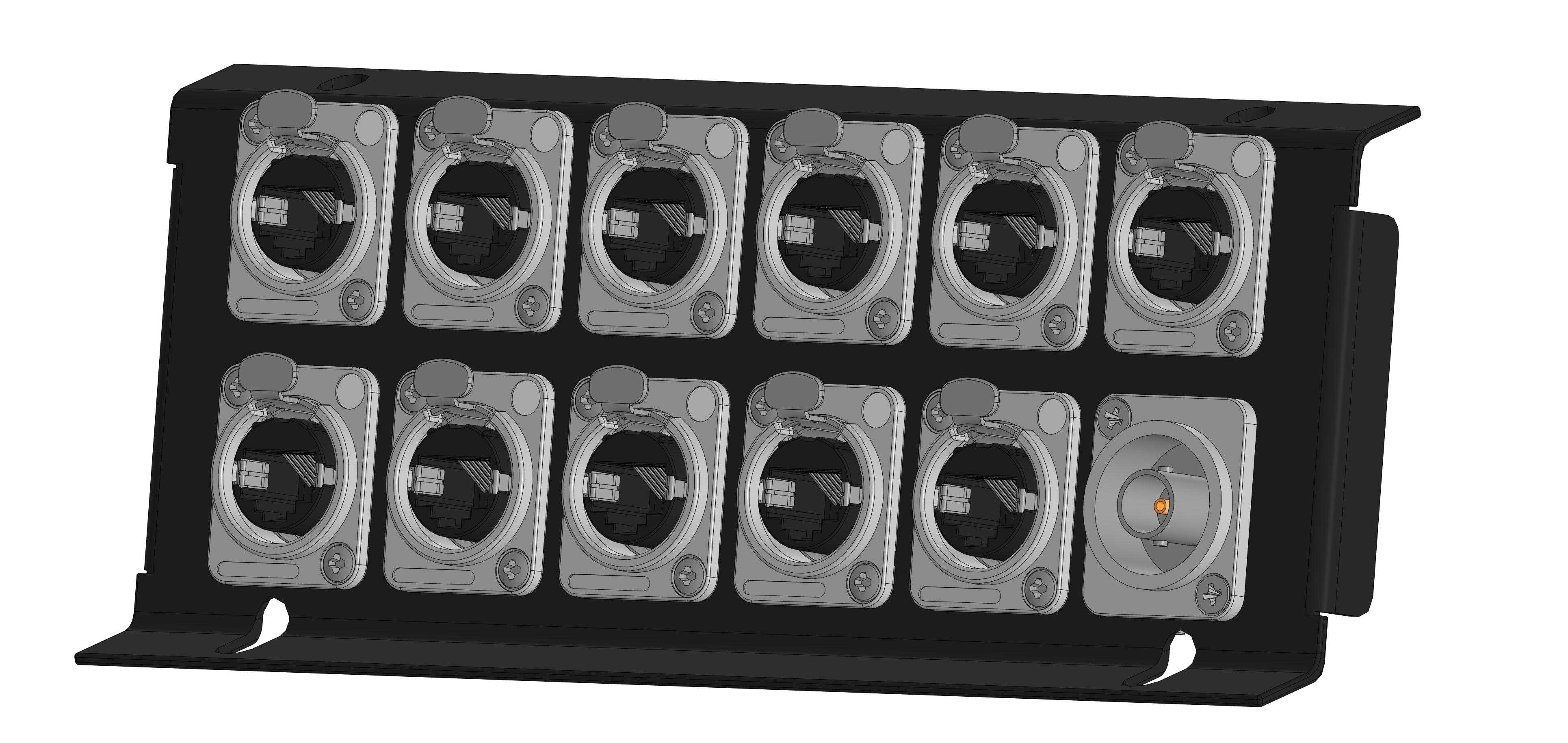 Фото MRC MPF2S-11RJ45/1BNC-XN