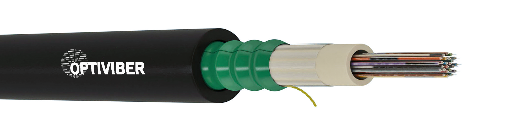 OPTIVIBER FO-4E2-LT-CST-OUT-SR-PE-BK