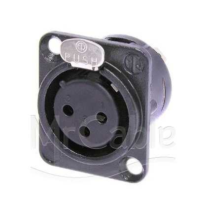 Фото Neutrik NC3FD-L-B-1