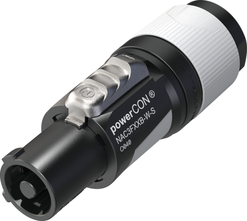 Фото Разъемы PowerCON Neutrik NAC3FXXB-W-S