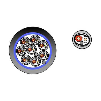 Фото GABRIEL AM AWG26 F/F 4P FRNC