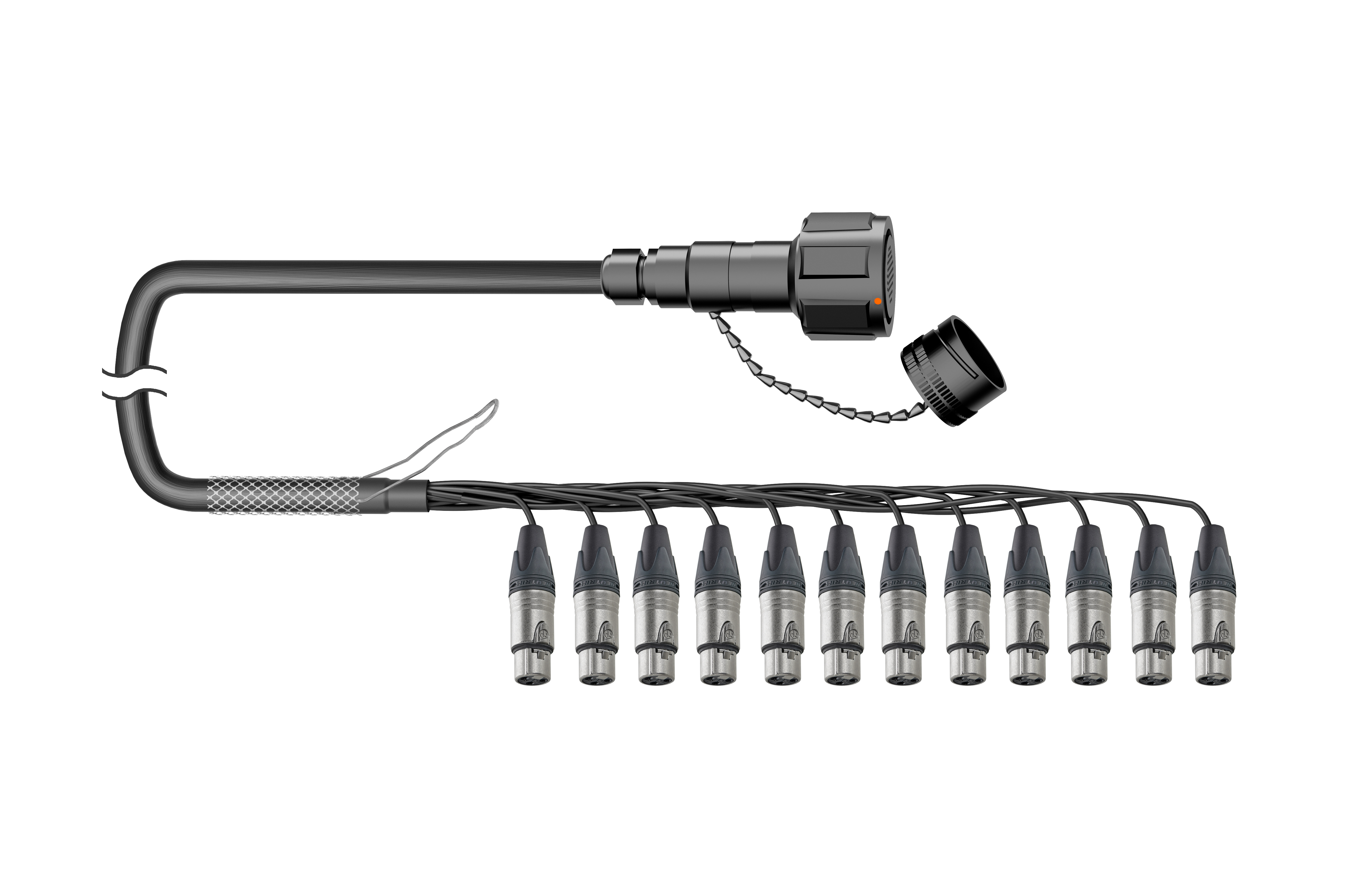 Многоканальный-кабель MrCable FTS00/12TFXF-00-MR12AT-NT