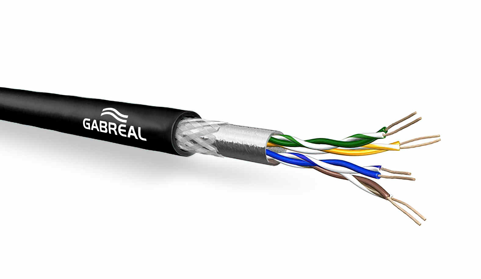 Фото GABREAL CAT 5 FLEX SF/UTP STAGELAN BLC PUR