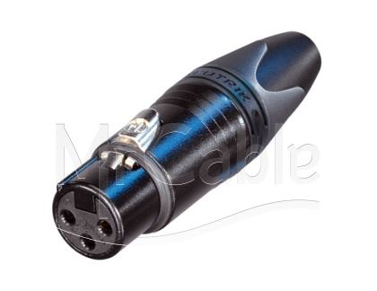 Фото Neutrik NC3FXX-B