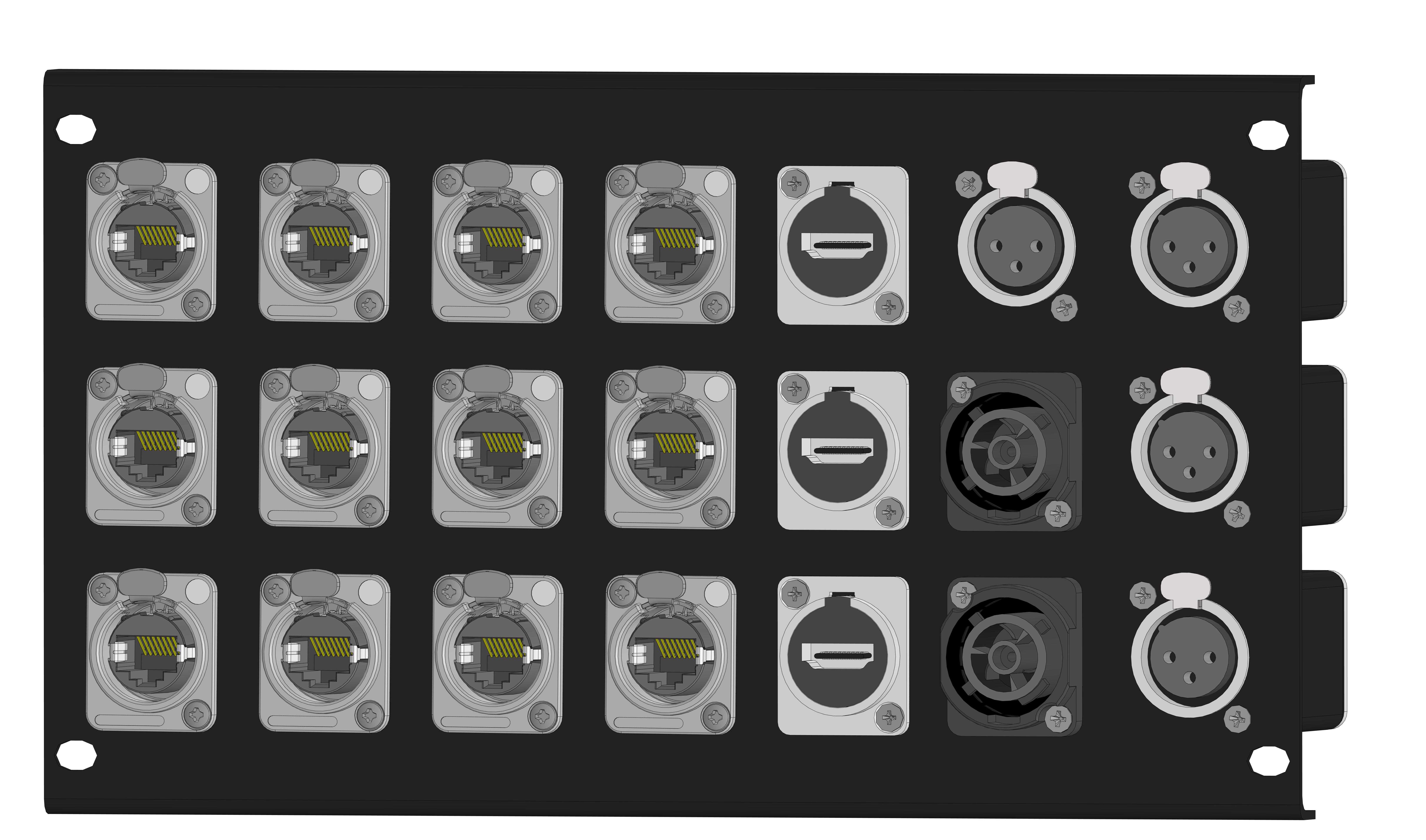 Фото MRC MPF3-12RJ45/3HDMI/4XFM/2PWTF-XN