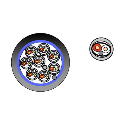 Фото GABRIEL AM AWG26 F/F 4P FRNC