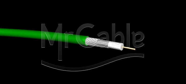 DRAKA DR 1.0/4.8 AF GN 75 OHM HDTV PVC