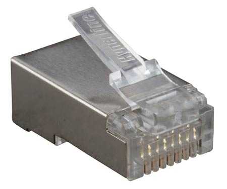 Фото Hyperline PLUG-8P8C-U-C6-SH