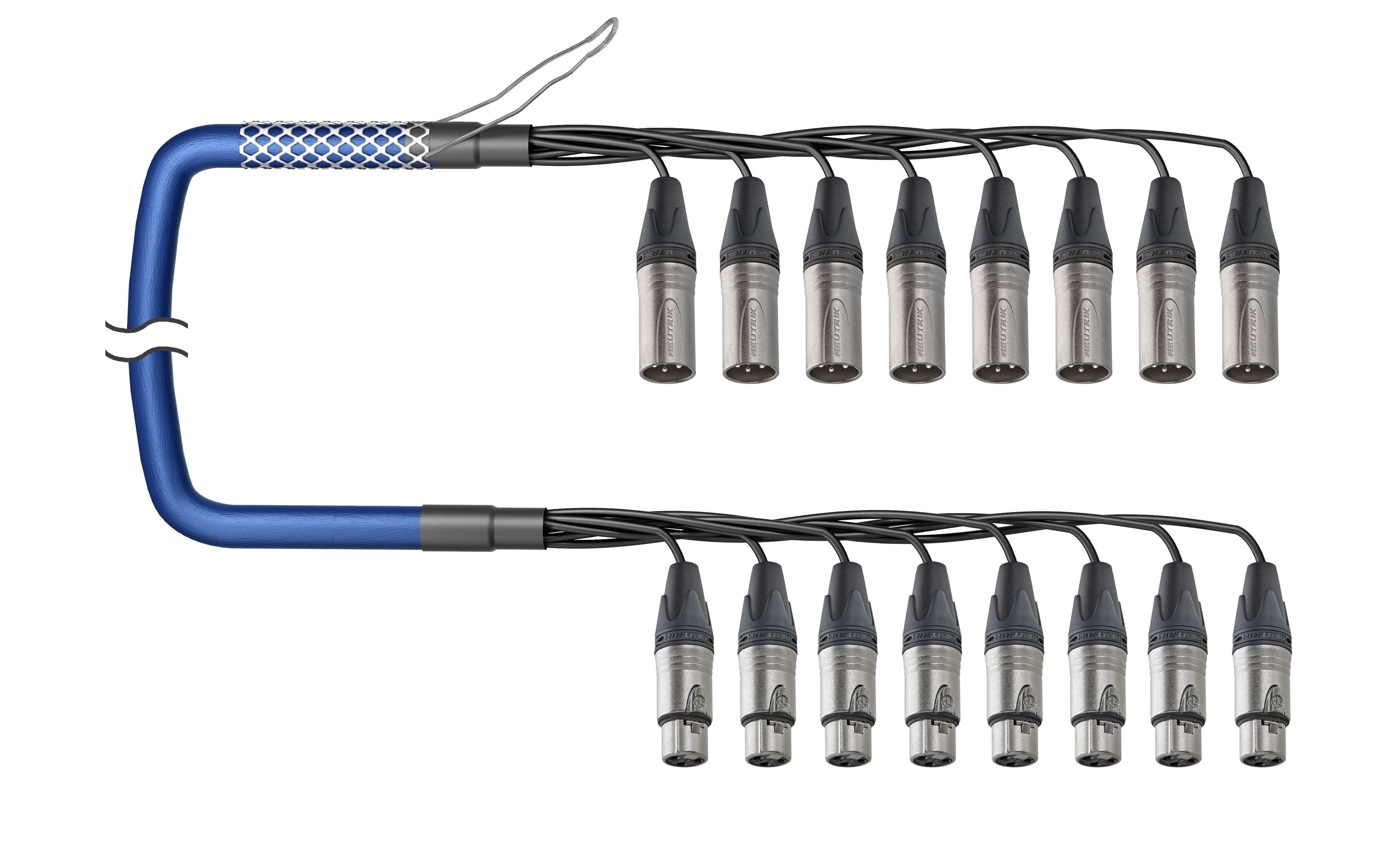 Многоканальный-кабель MrCable FTS08XXMF-00-202F8-N