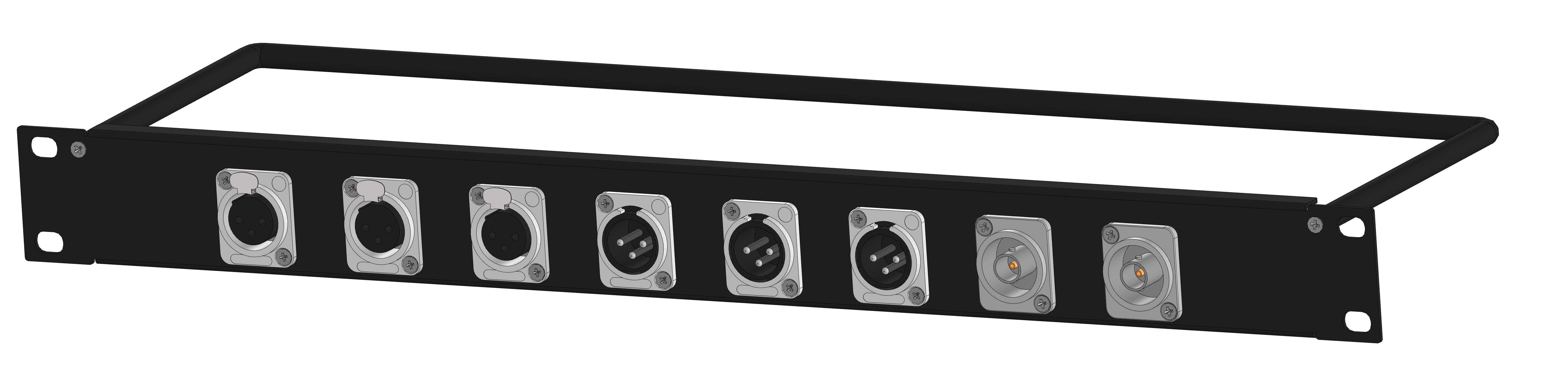 Фото MrCable TPС1U08-3XF/3XM/2BNC-XN