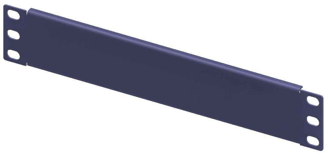 Панель-заглушка 10" 1U Bosc 101-BP