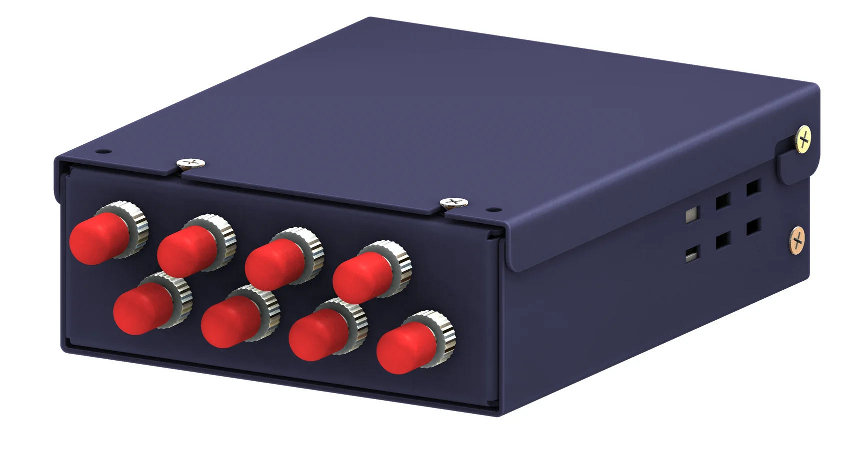 Оптический кросс 4" на 8 ST портов Bosc 41-FOB-8ST
