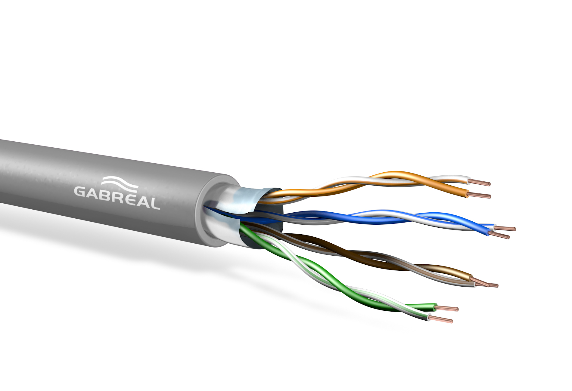 Фото GABREAL CAT6A F/UTP 23 AWG LSLTx