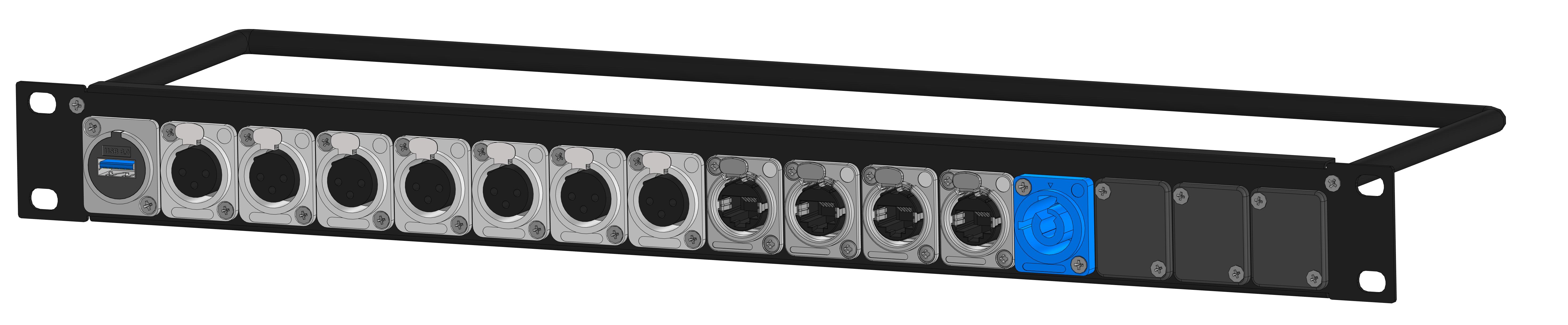 Фото MrCable TPС1U13-1USB/7XF/4RJ45/1PCM-MN
