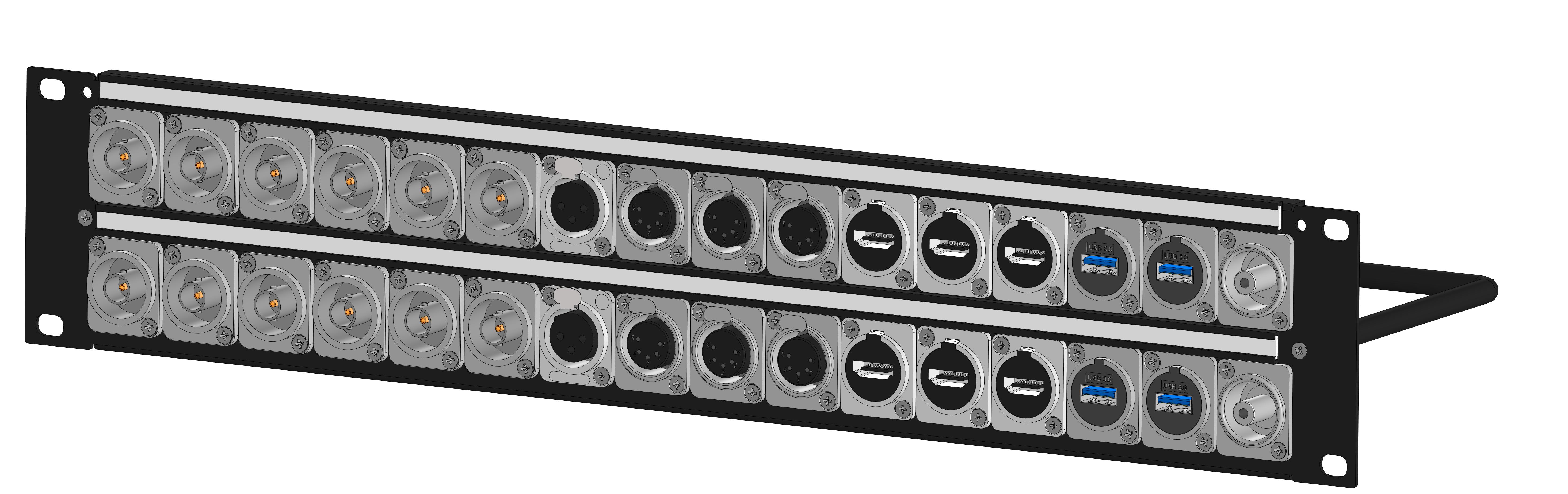 Фото MrCable TPС2U32-12BNC/2X3F/6X5F/6HDMI/4USB/2JM-XN