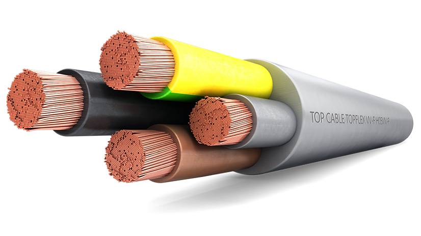Фото Top Cable TOPFLEX VV-F H05VV-F 3G1,5 GY