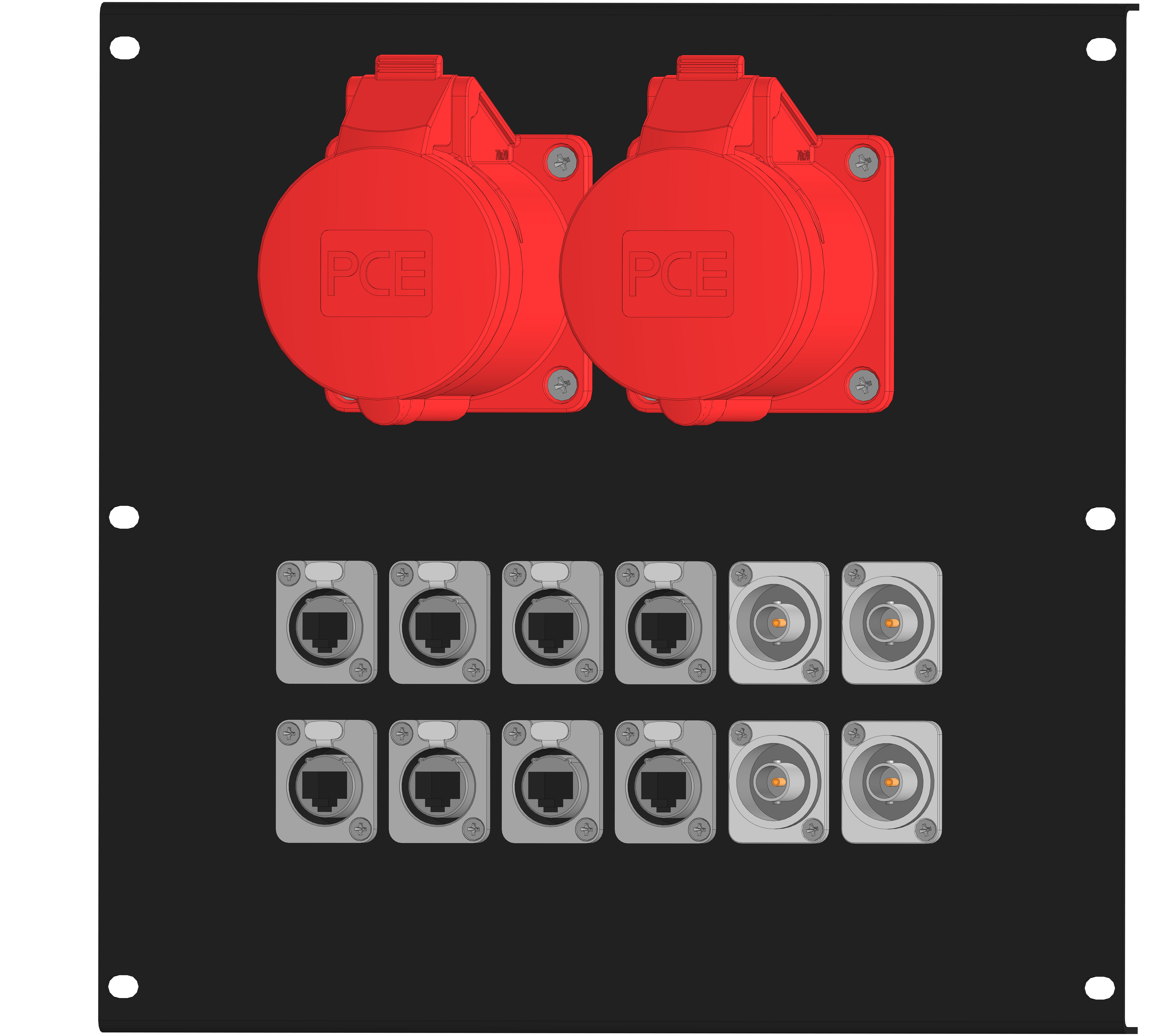 Фото MRC MPF5-2C5P32/4BNC/8RJ45P6-PN