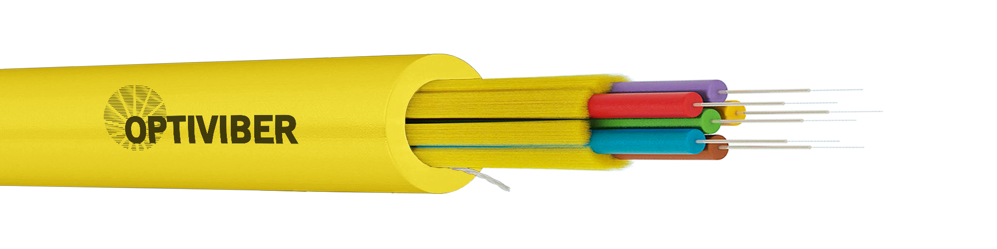 OPTIVIBER FO-8E2-TB-IN/OUT-LSZH-YL