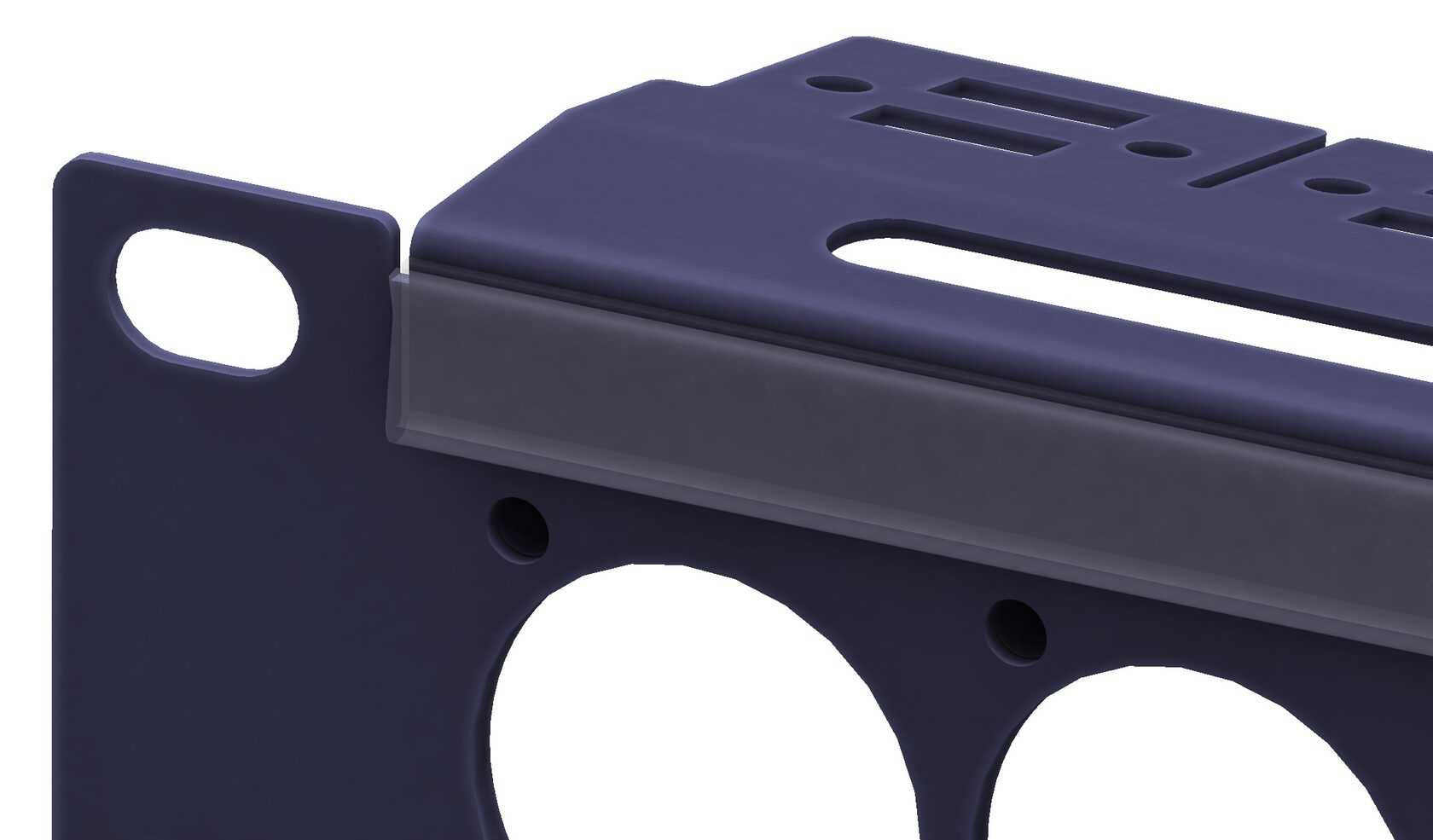 Маркировочная табличка, 19" Bosc 191-MT