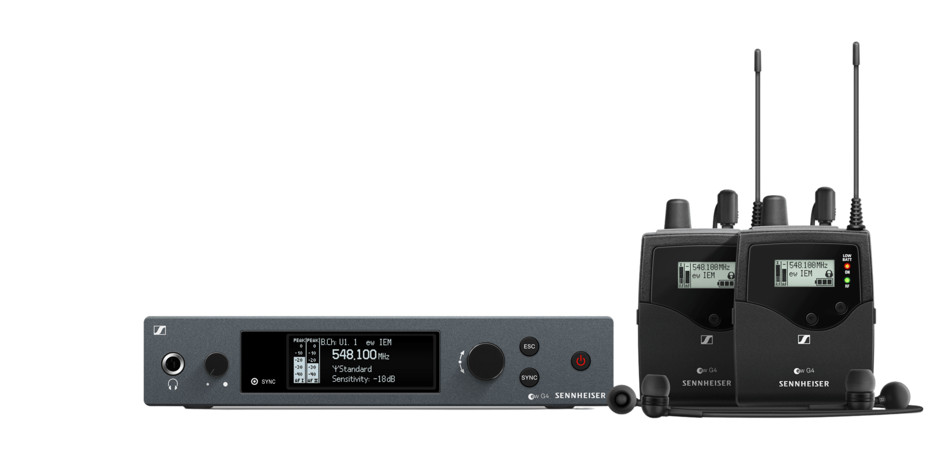 Фото Sennheiser ew IEM G4-TWIN-G