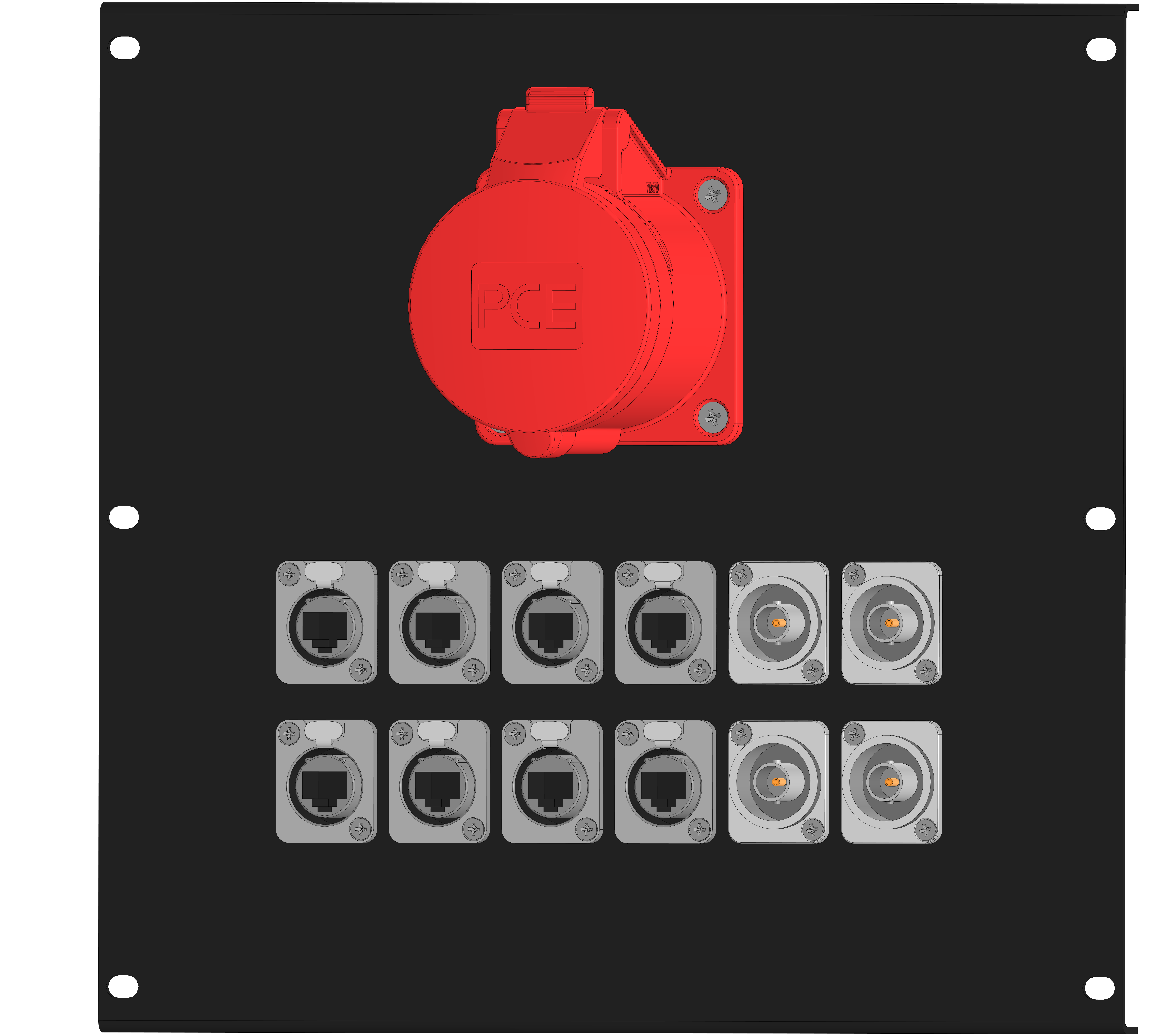 Фото MRC MPF5-1C5P32/4BNC/8RJ45P6-PN