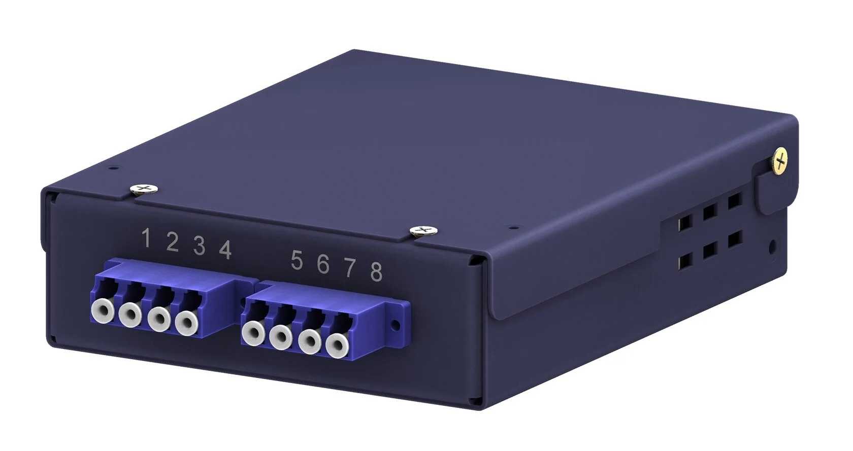 Оптический кросс 4" на 3x QLC порта Bosc 41-FOB-3QLC