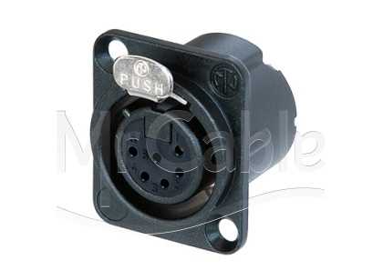 Фото NEUTRIK NC6FD-LX-B