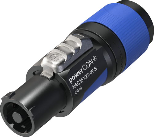 Фото Разъемы PowerCON Neutrik NAC3FXXA-W-S