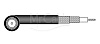 Фото DRAKA DR RG213 M17 50 2.25S/7.25 PVC BK