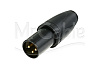 Разъем XLR Neutrik NC3MXX-HD-B-D Фото Neutrik NC3MXX-HD-B-D