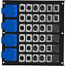 Панель-для лючка MRC MPF5-4S/12XF/12XM/8RJ45/2SP/2ST-N
