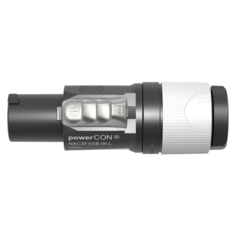 Фото Разъемы PowerCON Neutrik NAC3FXXB-W-L