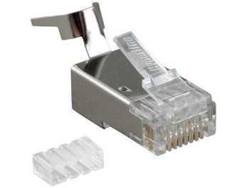 Фото Hyperline PLUG-8P8C-UV-C6-TW-SH