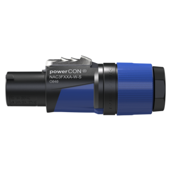 Фото Разъемы PowerCON Neutrik NAC3FXXA-W-S