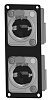 Панель для лючка MRC MPT1-2RJ45-XN