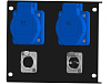 Панель-для лючка MRC MPF1-2S/1XF/1RJ45-PN