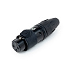 Разъем XLR MRC RXCC-3F-B-WP Фото MRC RXCC-3F-B-WP
