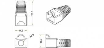 Фото Hyperline BOOT-BK