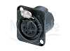 Фото NEUTRIK NC6FD-LX-B