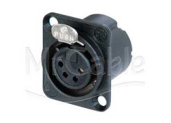 Фото NEUTRIK NC4FD-LX-B