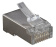 Разъём   Hyperline PLUG-8P8C-U-C6-SH продажа оптом со склада в Москве. Дистрибьютор Neutrik, Belden, Draka, MrCable, Rean, Canare.