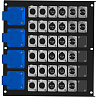 Панель-для лючка MRC MPF5-4S/12XF/12XM/8RJ45/4ST-N