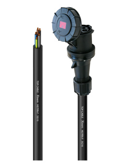 MrCable CEE5P125FP-00-XM5G16BK-P