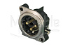 Разъем XLR NEUTRIK NC3MBH-1 Фото NEUTRIK NC3MBH-1