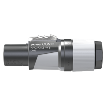 Фото Разъемы PowerCON Neutrik NAC3FXXB-W-S
